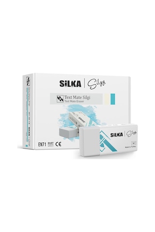 SİLKA TEXTMATE SİLGİ ORTA BOY (SG2) 24 lü Kutu