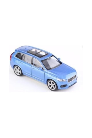 Oyuncak Metal Model Araba 1/36 Çek Bırak Mavi Volvo Xc90