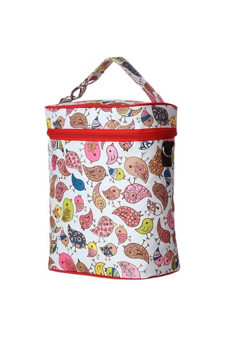 Sones Biberon Yalıtım Çantaları Bebek Bezi Bebek Arabası Soğutucu Alt Değiştirme Çantaları Pembe