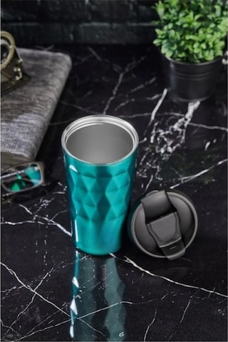 Prizma 350 Ml Çelik Mug Termos Yeşil Ckr2048 Yeşil