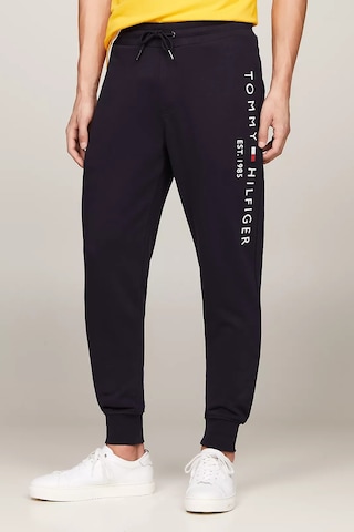 Erkek Tommy Logo Sweatpants Eşofman Altı-lacivert Desert Sky