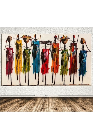 Homearths Afrikalı Dev Boyut Kanvas Tablo 120 X 60