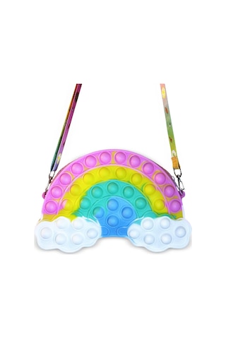 Ogi Mogi Toys Silikon Gökkuşağı Omuz Çantası