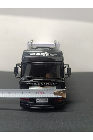 Kamyon Tır Hoparlör Bluetooth Hoparlör Fm Radyo Usb Tf Aux Destekli Speaker - Beyaz- Tek Ebat
