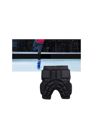 Homyl Kalça Koruma Yastığı Yastıklı Koruyucu Kayak Bmx S Siyah