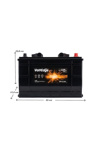 Otopratik Voltedge 12 V 110 Ah 750 A En Akü-2026