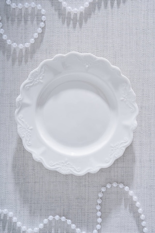 Acar King Pasta Tabağı - 18 Cm Beyaz