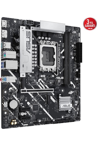 Asus Prıme B860m-k, 8800mhz, 2xddr5 2xm.2, Hdmı, Dp, Intel Core Ultra Cpu Seri 2 , Lga1851 Soket Anakart