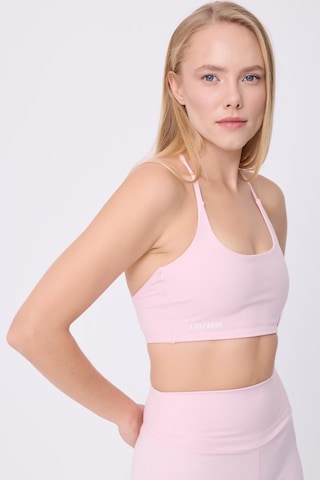 Strapflex Sırt Destekli Atletik Spor & Aktif Yaşam Sütyeni-2816 Pembe