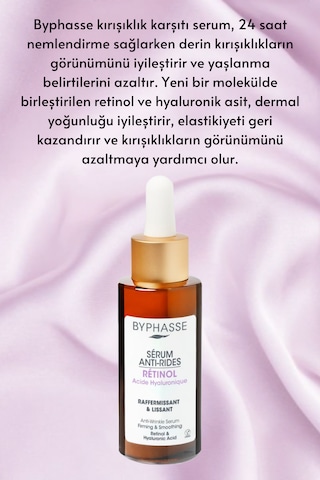 Byphasse Kırışıklık Karşıtı Retinol Serum 50 ML