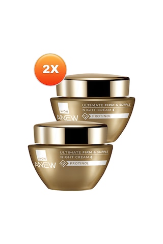 Avon Anew Ultimate Firm & Supple Gece Kremi 2 x 50 ML