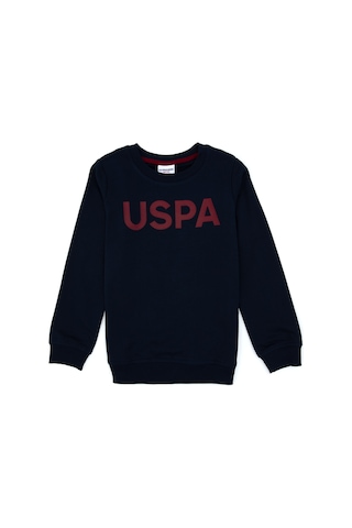 U.S. Polo Assn. Erkek Çocuk Lacivert Basic Bisiklet Yaka Sweatshirt 50307801-VR033
