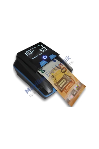 Bill Counter Al-130 F9 Mavi Sahtepara Kontrol Makinesi 9 Ülke Parası