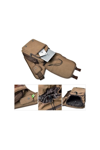 Arion D8001 Omuz Çantası - Kahverengi