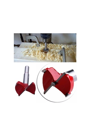 5 Parça Menteşe Mumluk Açma Freze Matkap Uç Set 15 20 25 30 35 Mm