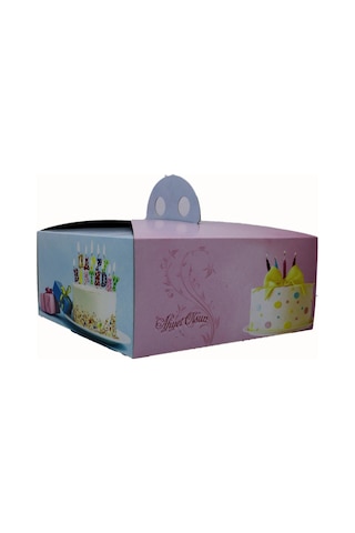 Yaş Pasta Kutusu 2 Numara 100'Lü.