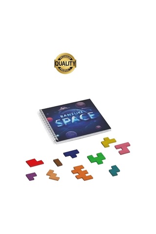 Premium Hayal Gücü Eşleştirme Beceri Ve Zeka Geliştirici Banzuki Space Uzay Eğitici Akıl Oyun Seti