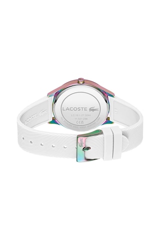 Lacoste 2001353 Quartz Silikon Beyaz Renkli Kasa 36 Mm Kadın Kol Saati