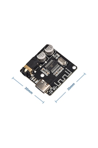 Vhm-314 Type-c Bluetooth Kablosuz Ses Mp3 Modül Amfi Müzik Çalma Kartı Dc 5v Usb Lityum Pil Batarya