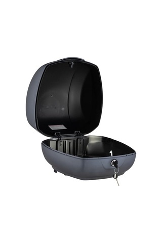 Vespa Gts 125-310 Çanta Yeni Nesil Füme Gri Mat Top Case 36l / Pıaggıo