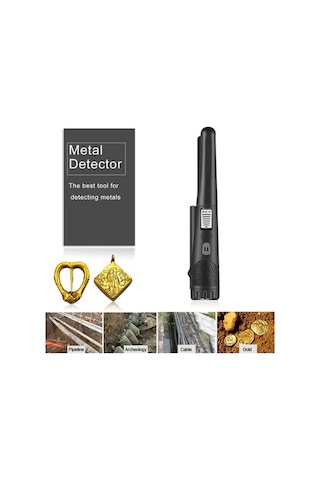 Pazly El Tipi Lcd Ekranlı Metal Dedektör - Yetişkin Ve Çocuklar İçin Pratik Kullanım