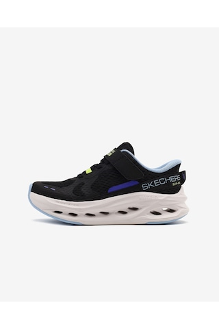 Skechers Max Cushıonıng Glıde-step Büyük Kız Çocuk Siyah Spor Ayakkabı 303684l Bkbl