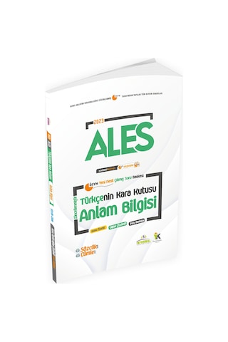 ALES Türkçe KaraKutu ÖSYM Çıkmış Altın Set Paket