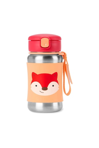 Skip Hop Zoo Paslanmaz Çelik Suluk Tilki 350 ML