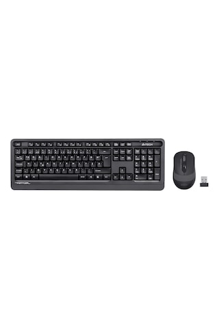 A4 Tech FG1010 F Kablosuz Gri Multimedya Klavye/Mouse Set