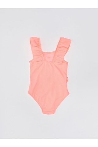 Deep Beach Fırfırlı Dokulu Kumaş Kız Çocuk Mayo Db200789cm 001