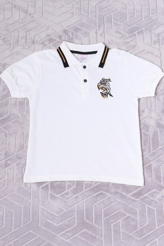 Erkek Çocuk Tshirt Polo Yaka A7 KREM