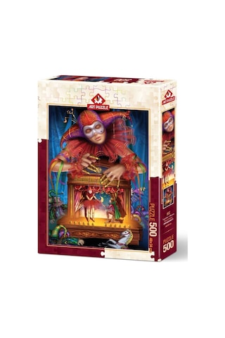 Art Puzzle 500 Parça Maskeli Kuklacı Puzzle