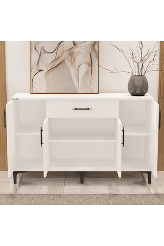Garaj Home Çok Amaçlı Konsol - Beyaz Diğer