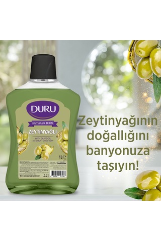 Duru Zeytinyağlı Sıvı Sabun 3 x 1 L