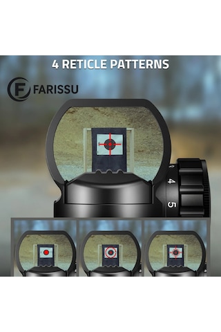 103hd Red Dot Reflex Nişangah 3 Moa 4 Retikül 20 Mm Ray Siyah