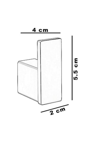 Fj-10501 Mat Siyah Askılık Gri