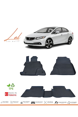 Honda Civic Fb7 3d Havuzlu Paspas 2012-2015