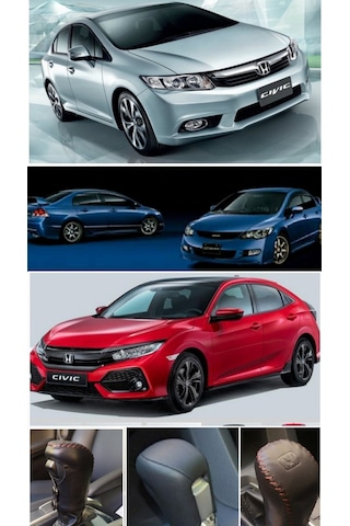 Honda Civic Otomatik Vites Topuzu Kılıfı Fc5,Fc6,Fk7, Fd5,Fd6 Fb7