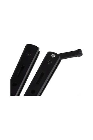 Shineyee Çiftli Metal Kelebek Tarak Seti - Siyah, 22 Cm Uzunluk, Pratik Ve Dayanıklı