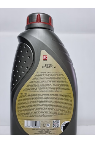 Lukoil Atf Synth VI Sentetik Otomatik Şanzıman Yağı 1 L