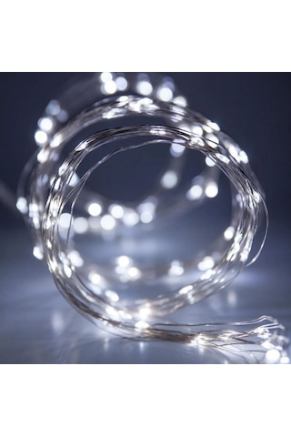 1/2|3|5|10| Metre Peri Led İnce Tel Pilli Dekoratif Led Işık Süs