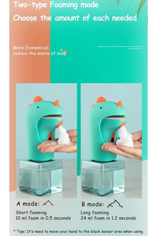 Rordi Otomatik Sabunluk Fotoselli El Sabunu Dispenseri Çocuklar