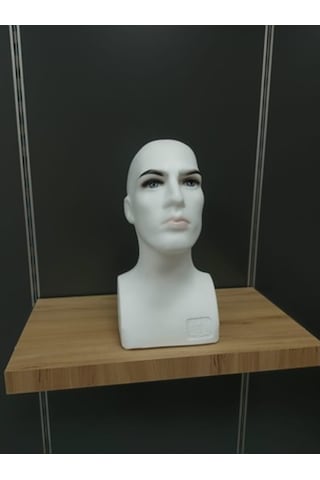 Uzmangrupraf Kafa Mankeni- Erkek Kafa Manken - Prova Mankeni - Plastik Manken