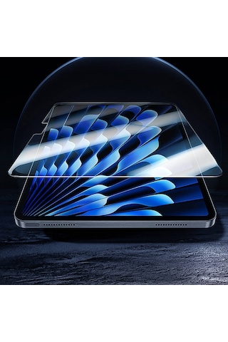 Apple Uyumlu iPad Air 13 2025 Benks King Kong Eğimli Kenar Oleofobik Temperli Cam Ekran Koruyucu Şeffaf