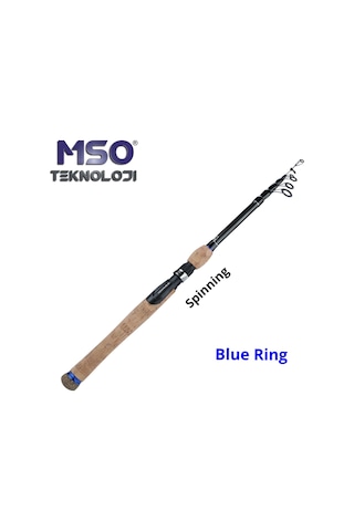 MSO Spinning Rod 2.4 M Karbon Fiber Teleskopik Olta Kamış
