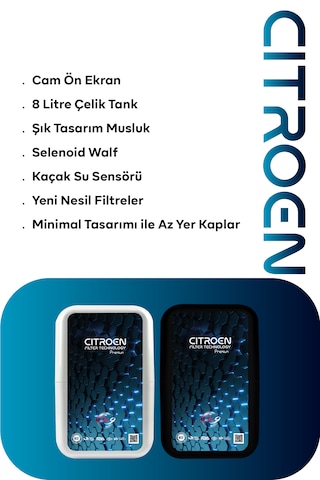 Ph9 Pompalı Su Arıtma Cihazı 6 Aşamalı Alkalili Yüksek Perform...