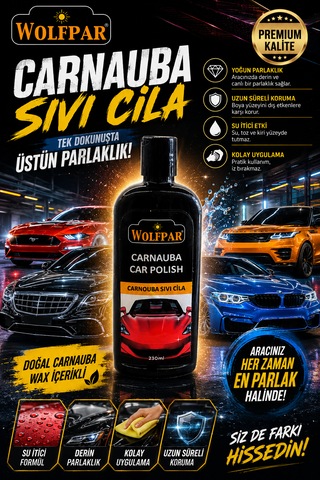 Carnauba Sıvı Cila