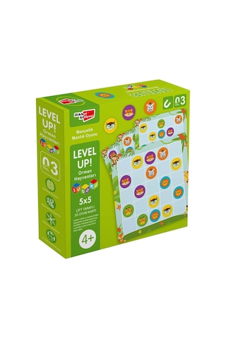 Levelup! 3 - Orman Hayvanları Sudoku - Dikkat Atölyesi
