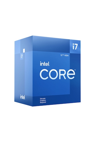 Intel Core i7-12700F 2.1 GHz LGA1700 25 MB Cache 65 W Box İşlemci
