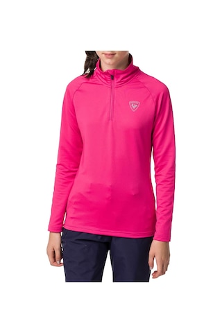 Rossıgnol Rossignol 12 Zip Warm Stretch Kız Çocuk Pembe İçlik Üst 303 Mavi